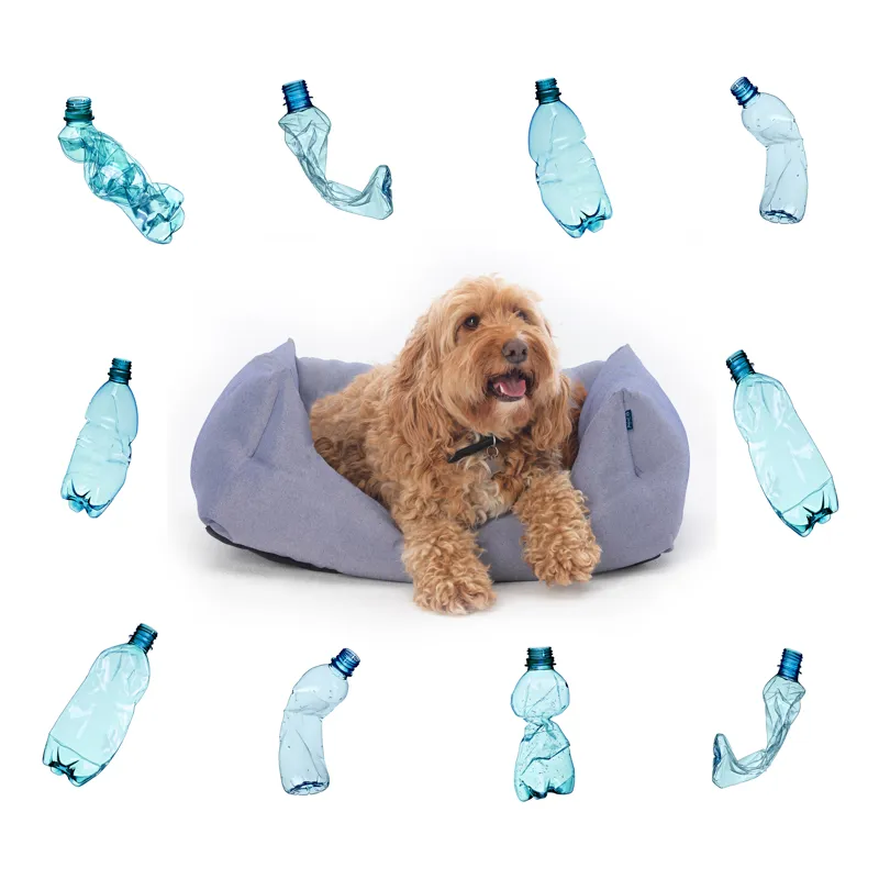 Project Blu Bengal Domino Dog Bed - Xsmall - Blue-5