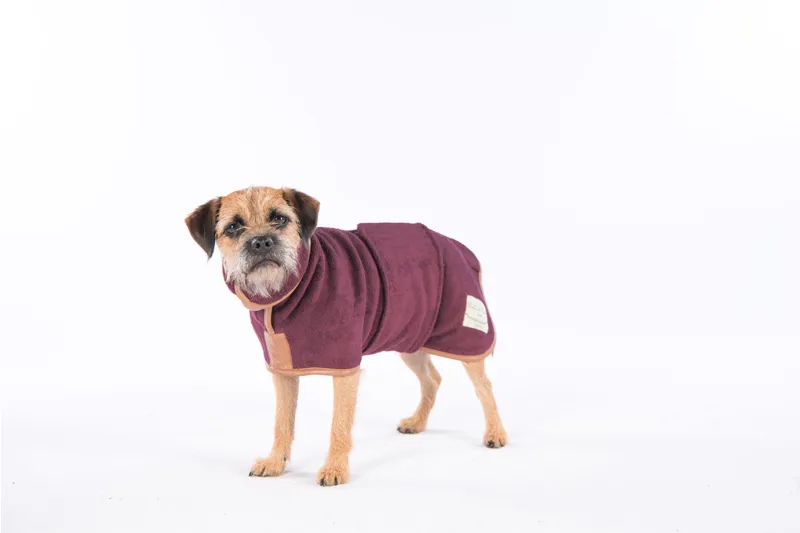 Ruff  and  Tumble Country Collection Drying Coat - Small-4