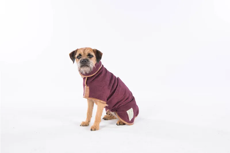 Ruff  and  Tumble Country Collection Drying Coat - Small-5