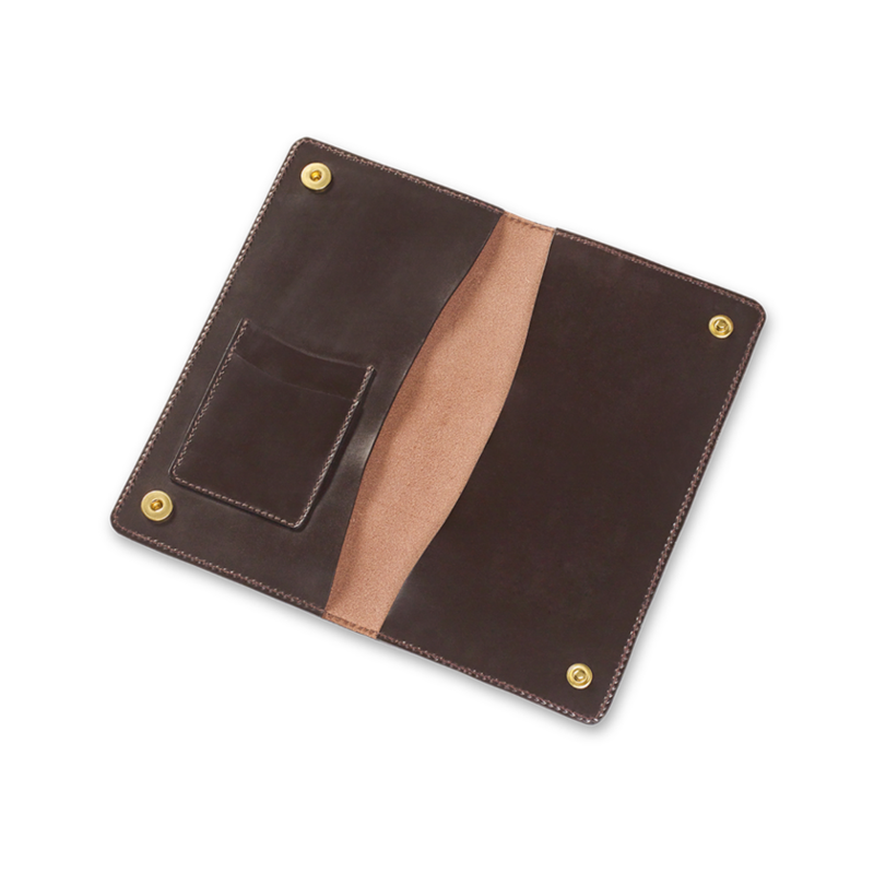 Croots Malton Bridle Leather Certificate Wallet - Chestnut-1