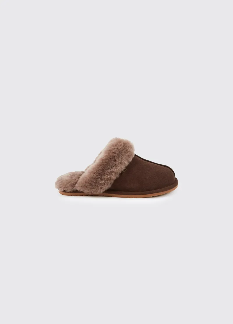 Dubarry Rockmill Slipper - Cigar-3