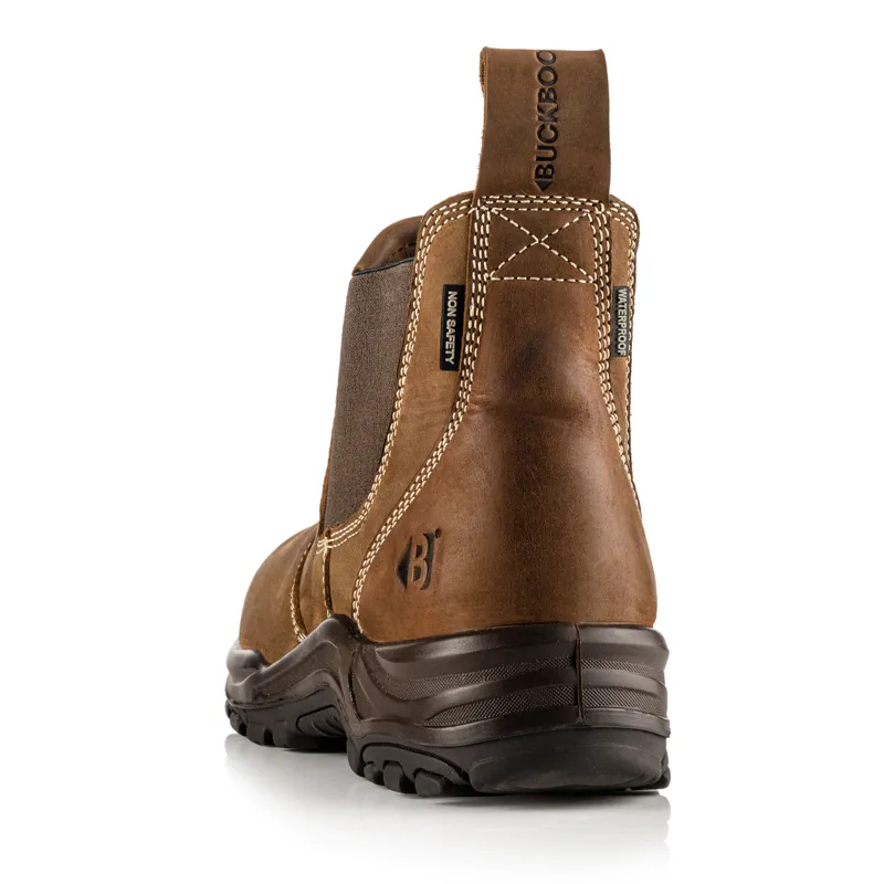 Buckler Dealerz Waterproof Safety Dealer Boot - Brown-2