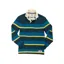 Bullwren Striped Rugby Ocean/ Blue
