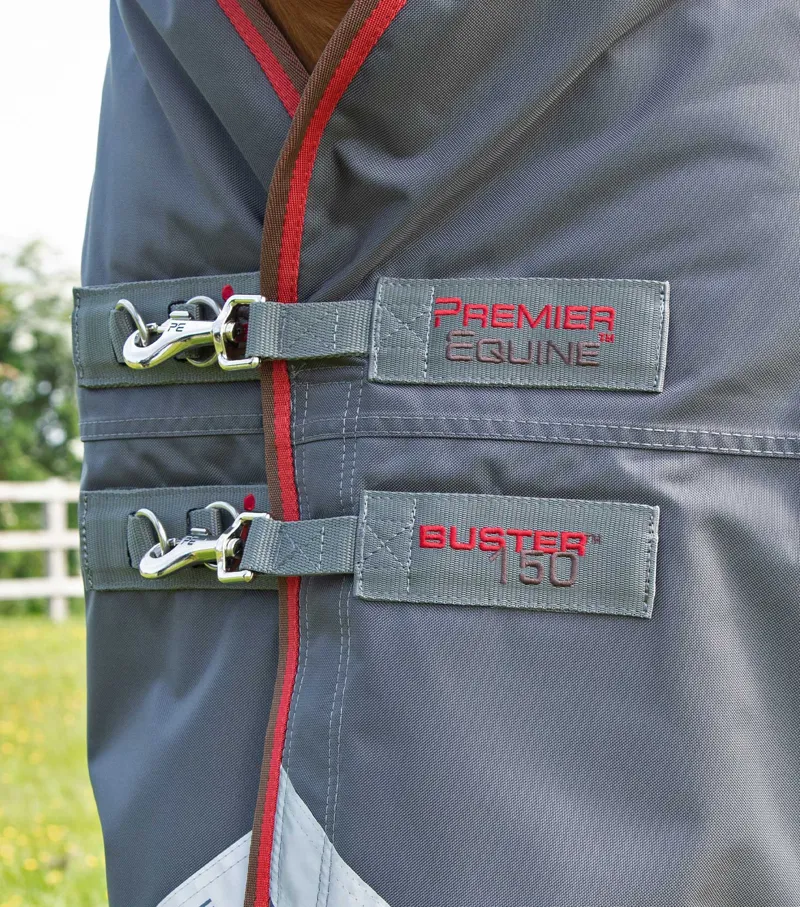 Premier Equine Buster 150g With Classic Neck - Grey-4