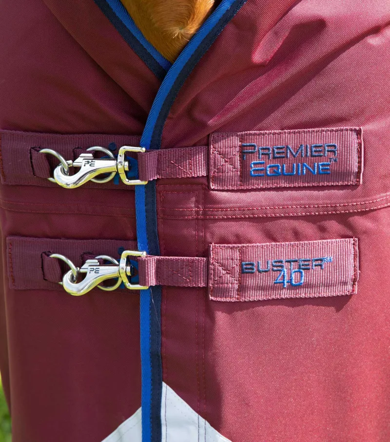 Premier Equine Buster 40g With Classic Neck - Burgundy-4