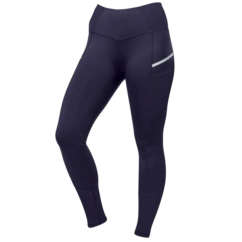Dublin Power Tech Colour Block Full Grip Tights - Navy