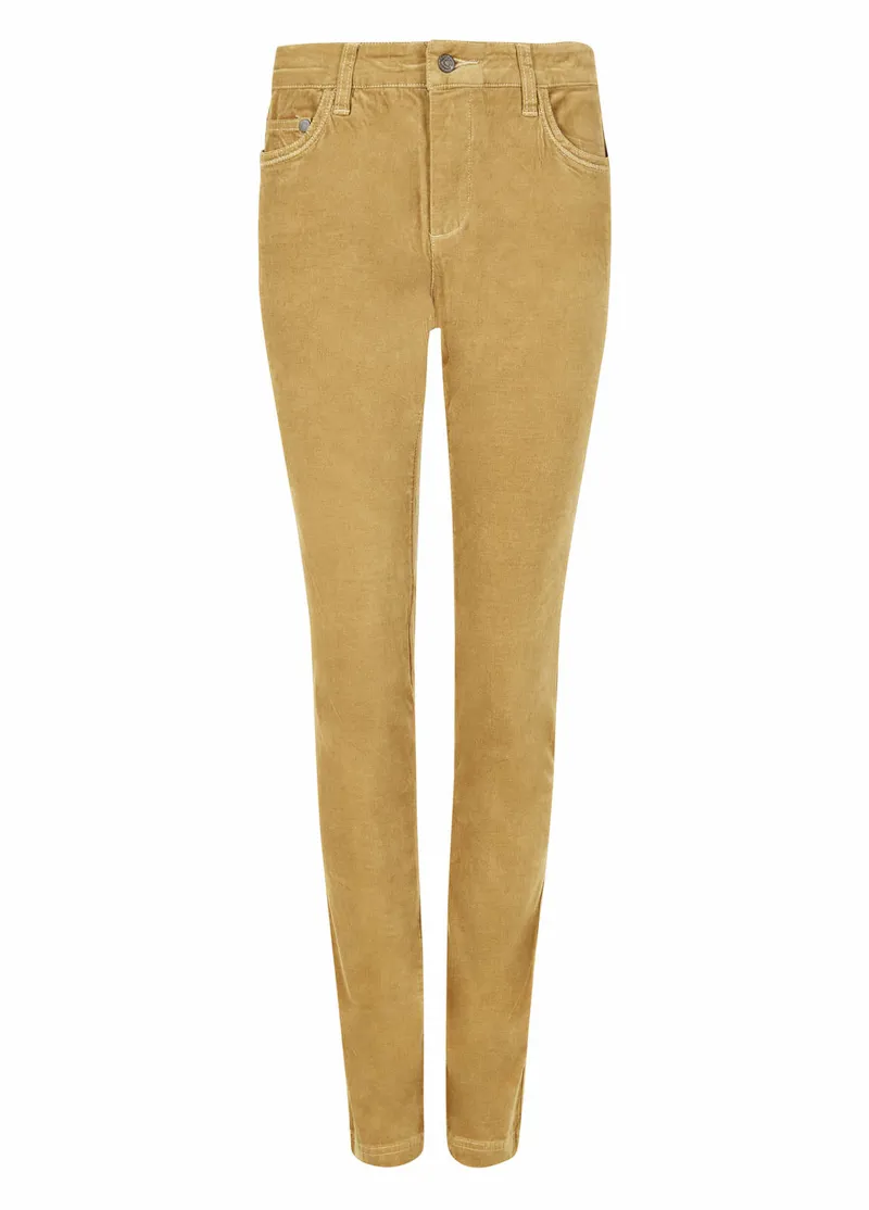 Dubarry Honeysuckle Cord Trouser - Camel-3