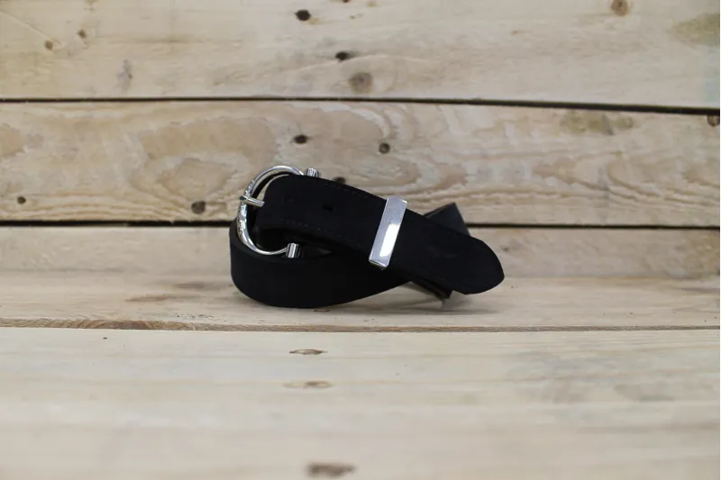 R.M.Williams Carrington Ladies Hip Belt - Off Black-3