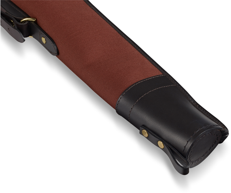 Croots Rosedale Canvas Shotgun Slip With Flap And Zip - Fox Tan-1