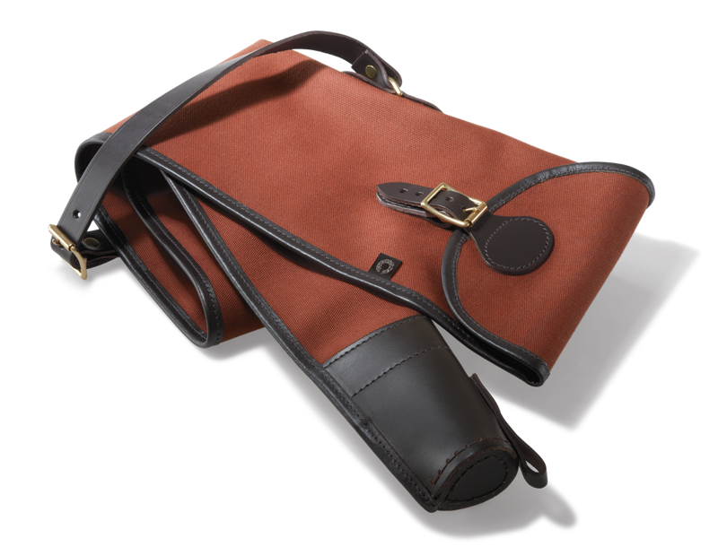 Croots Rosedale Canvas Roll Up Shotgun Slip - Fox Tan