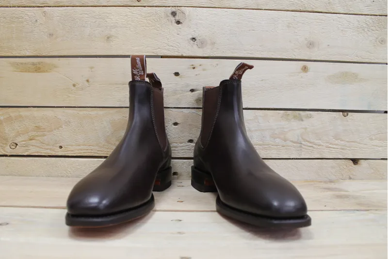R.M.Williams Classic Craftsman Boots - Leather Sole - Chestnut-1