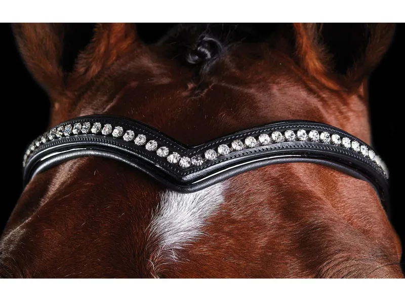 Collegiate ComFiTec Patent Bridle - Black-1