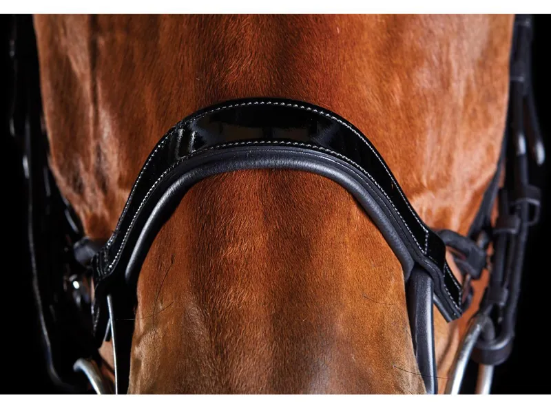 Collegiate ComFiTec Patent Bridle - Black-2