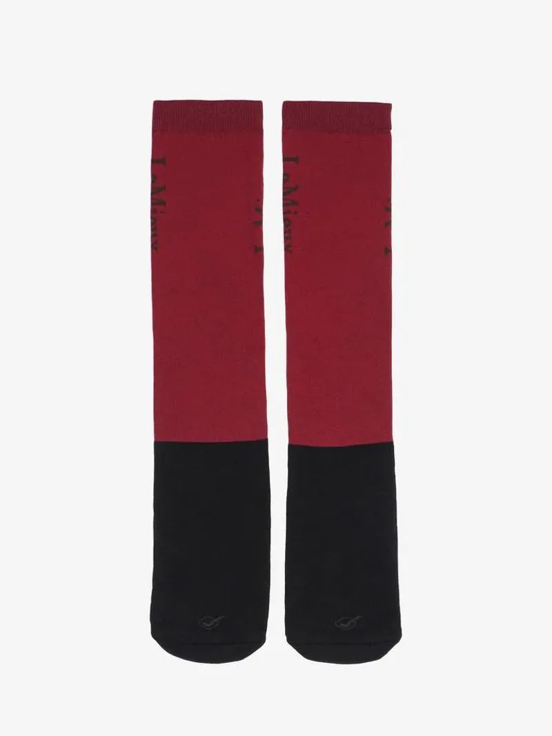 LeMieux Competition Socks 2 Pack - Ember-1