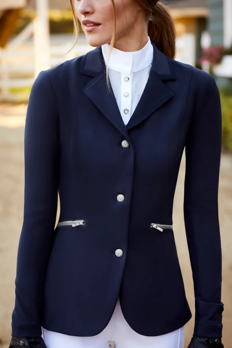 Ariat Galatea Show Coat - Show Navy-2