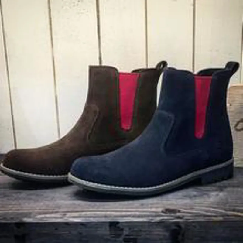 Orca Bay Cotswold Ladies Suede Boot - Brown/ Red-1