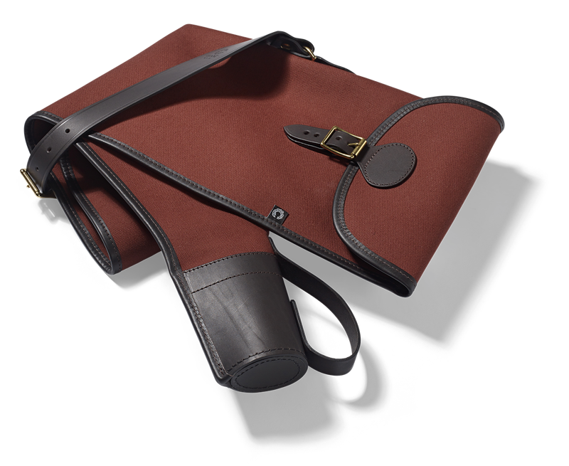 Croots Rosedale Canvas Roll Up Bipod Rifle Slip - Fox Tan-1