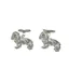 Schoffel Cufflinks - Pewter Spaniel
