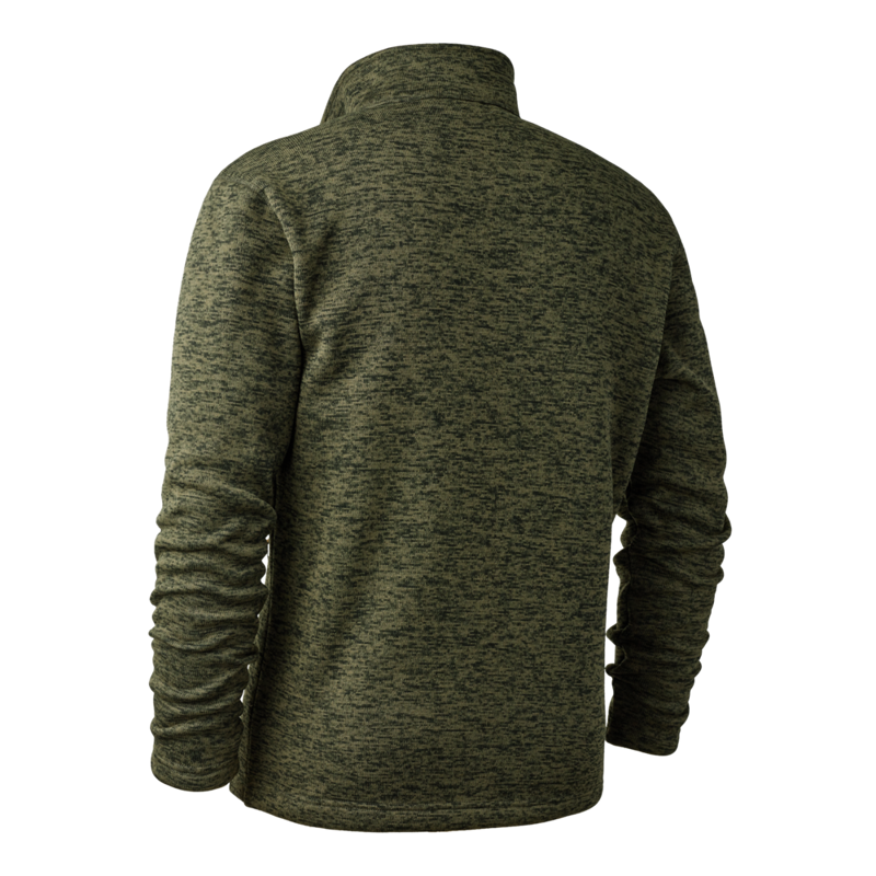 Deerhunter Sarek Knitted Jacket - Olive Night Melange-1