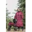 Drywalks Waterproof Dog Coat Plum/ Grey