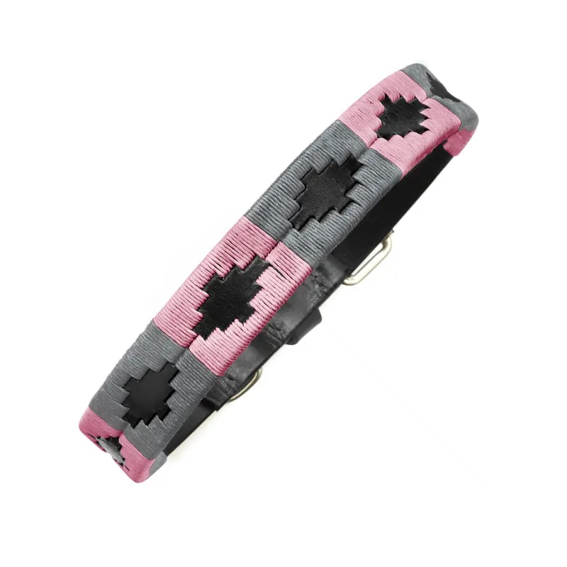 Pampa Dog Collar Sandia - Pink/Grey