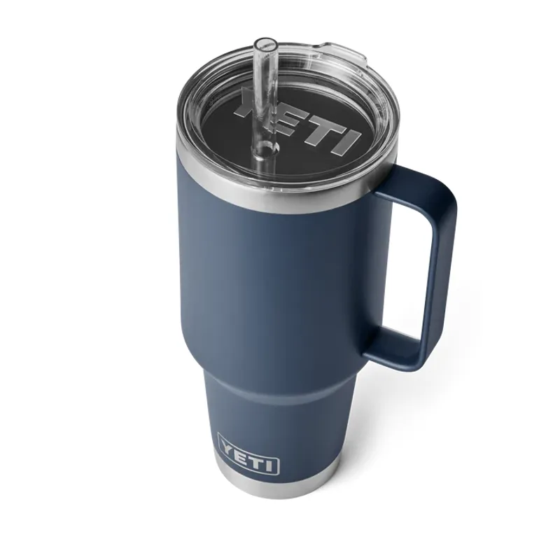 YETI Rambler 42 Oz Straw Lid Mug - Navy