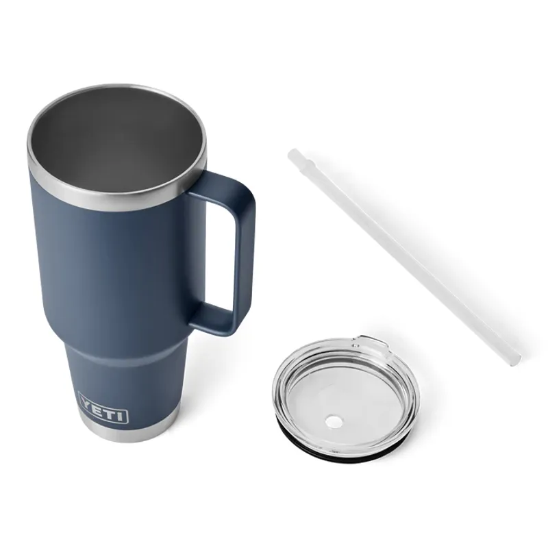 YETI Rambler 42 Oz Straw Lid Mug - Navy-2