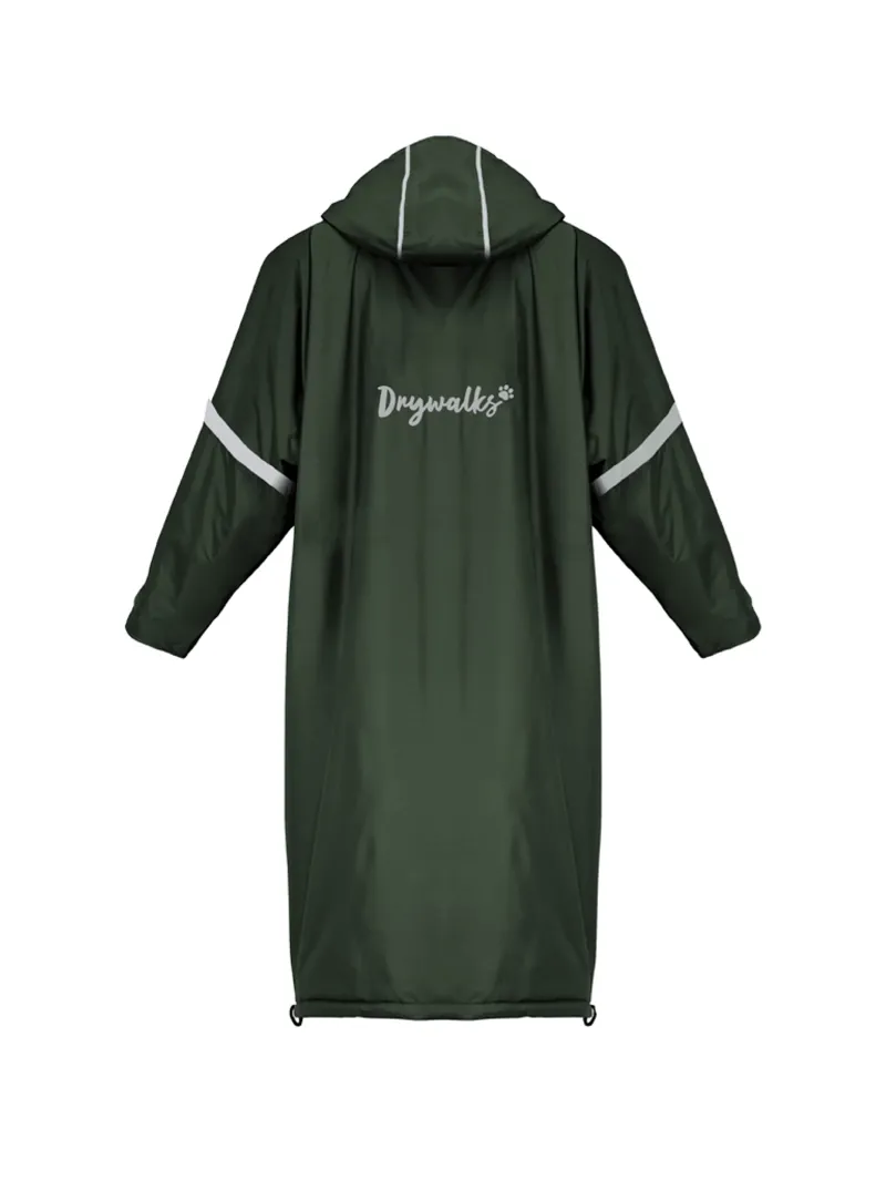 Drywalks Unisex Waterproof All Seasons Coat - Forest Green-3