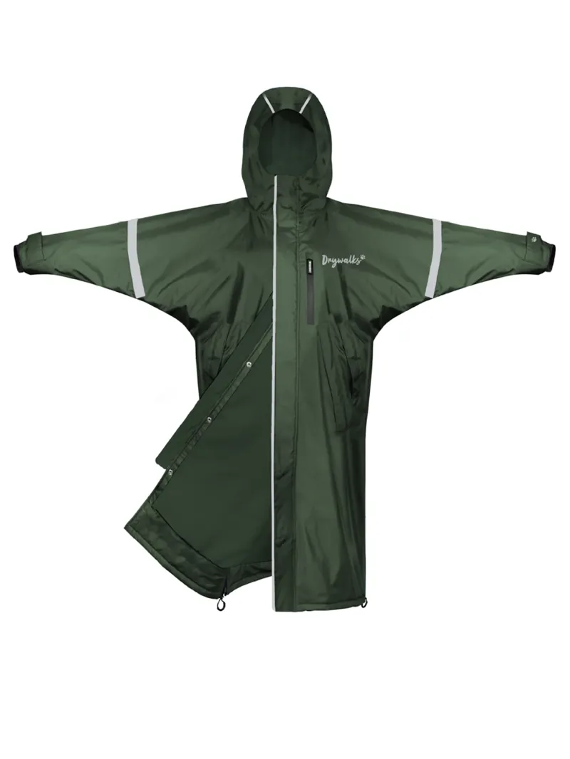 Drywalks Unisex Waterproof All Seasons Coat - Forest Green-1
