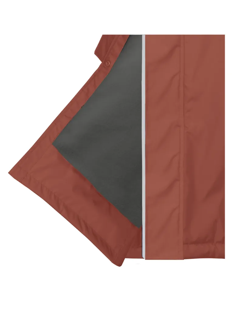 Drywalks Unisex Waterproof All Seasons Coat Chestnut/ Charcoal-3