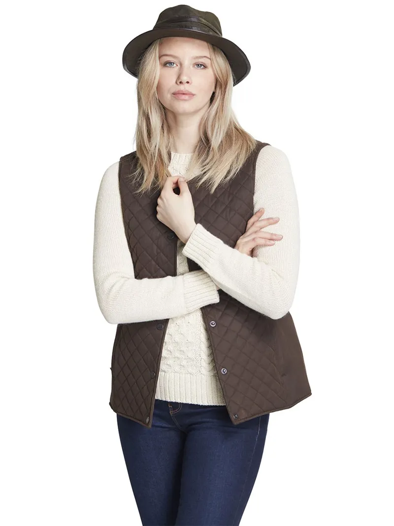 Dubarry Butler Fedora Hat - Dark Olive-1