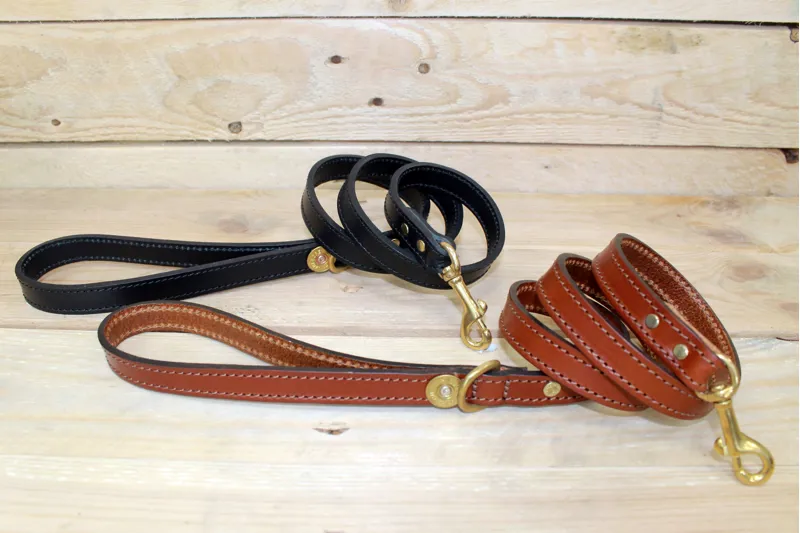 Hicks and Hide Dumbleton Lead - 20 Bore - Cognac-1