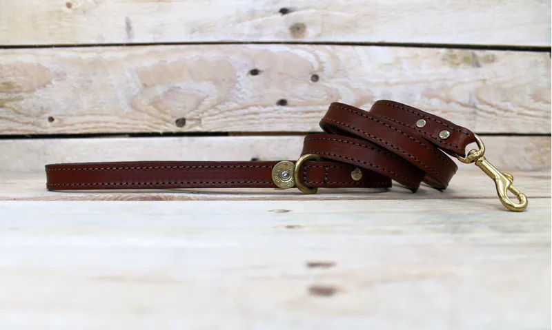 Hicks and Hide Dumbleton Lead - 20 Bore - Cognac