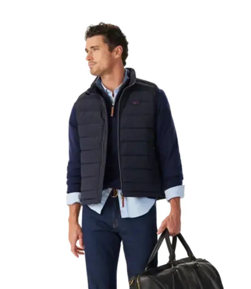 RMW Rydal Padded Vest - Navy-2