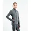 EQUIDRY Children's Water Repellent Zip Up Top - Grey Pale Pink