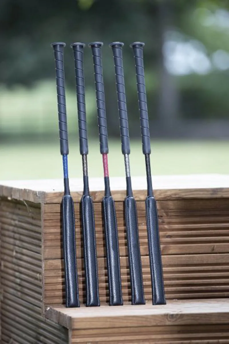 LeMieux LeBaton Short Whip - Burgundy-1