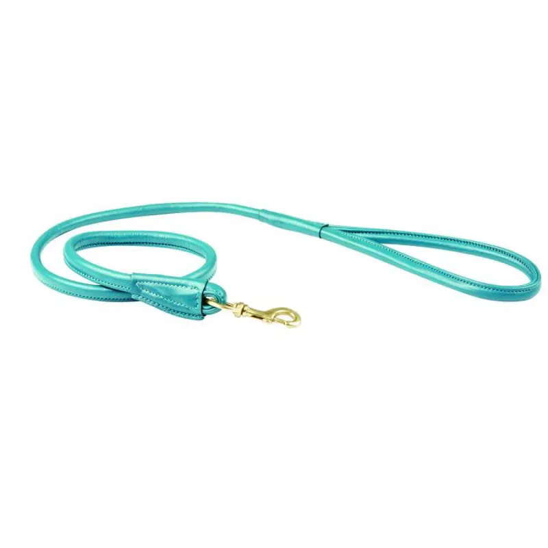 Weatherbeeta Rolled Leather Dog Lead - One Size-4