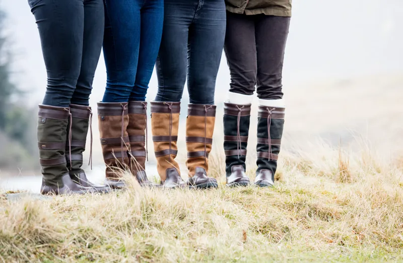 Dubarry Galway Country Boot - Black/Brown-2