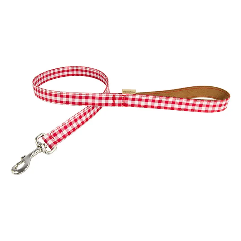 Earthbound Gingham Dog Lead - Large-3