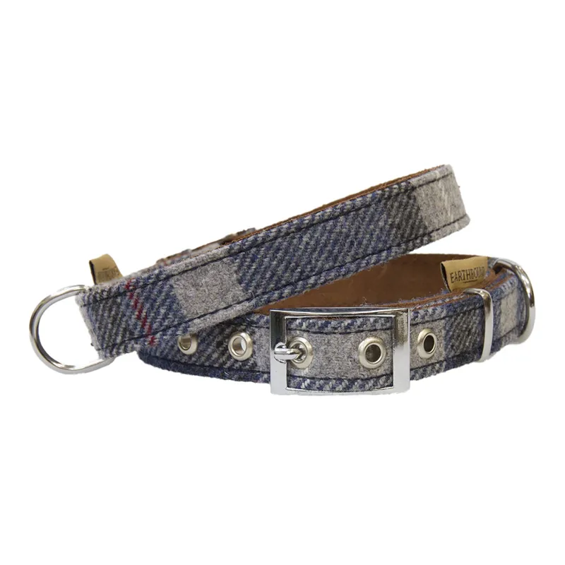 Earthbound Tweed Dog Collar - Small-4