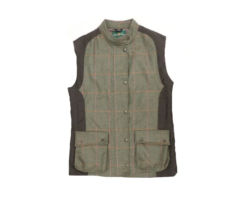 Alan Paine Rutland Ladies Waistcoat - Brown