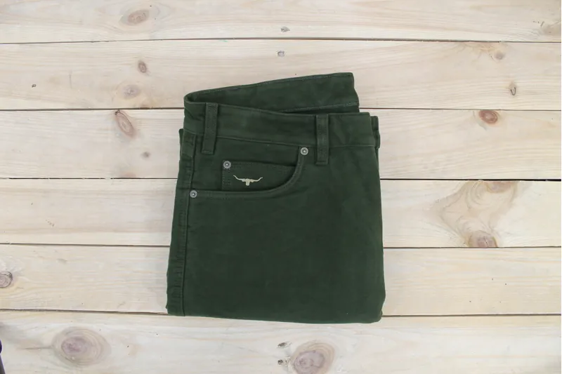 R.M.Williams Overseer Jean - Forest Green - Moleskin - Regular Leg-2