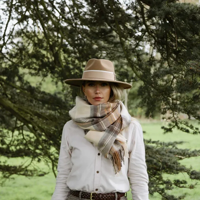 Hicks and Brown Oxley Fedora - Camel