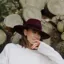 Hicks and Brown Oxley Fedora Velvet - Plum