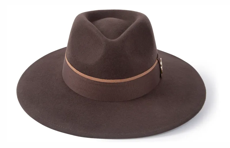 Hicks and Brown Oxley Fedora - Brown-2