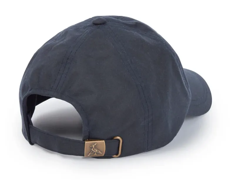 Hicks and Brown Wax Baseball Cap - Navy-2