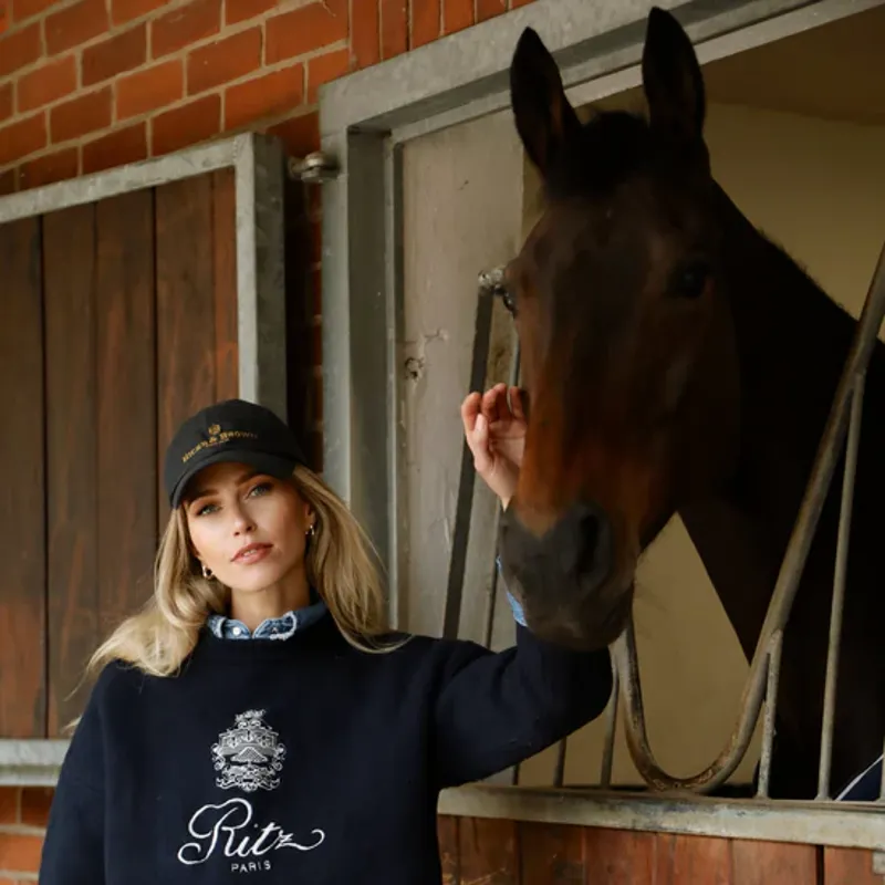 Hicks and Brown Wax Baseball Cap - Navy