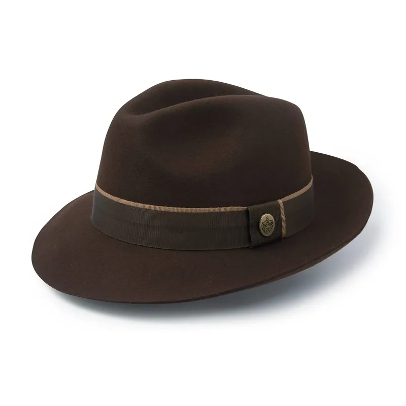 Hicks and Brown Wingfield Trilby - Brown-1