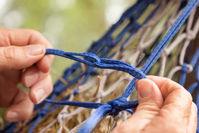 LeMieux Hippo Haynet - Blue/Grey-1