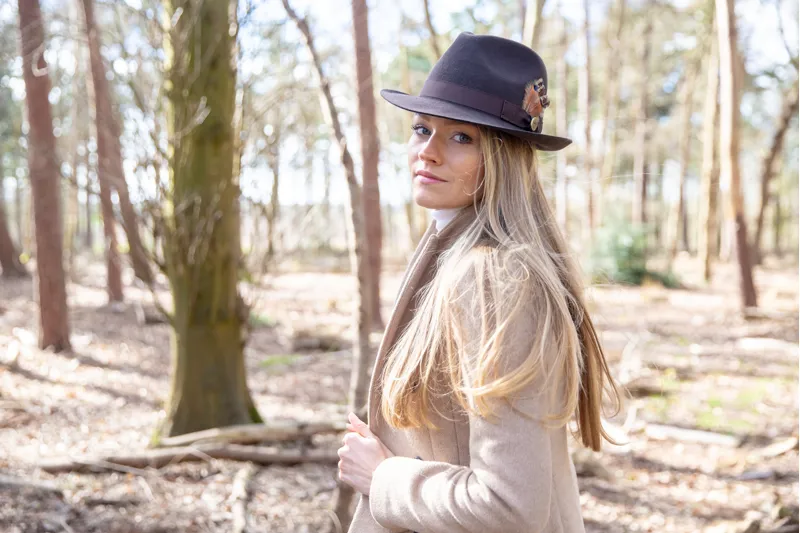 Hicks and Brown Chelsworth Fedora - Green-7